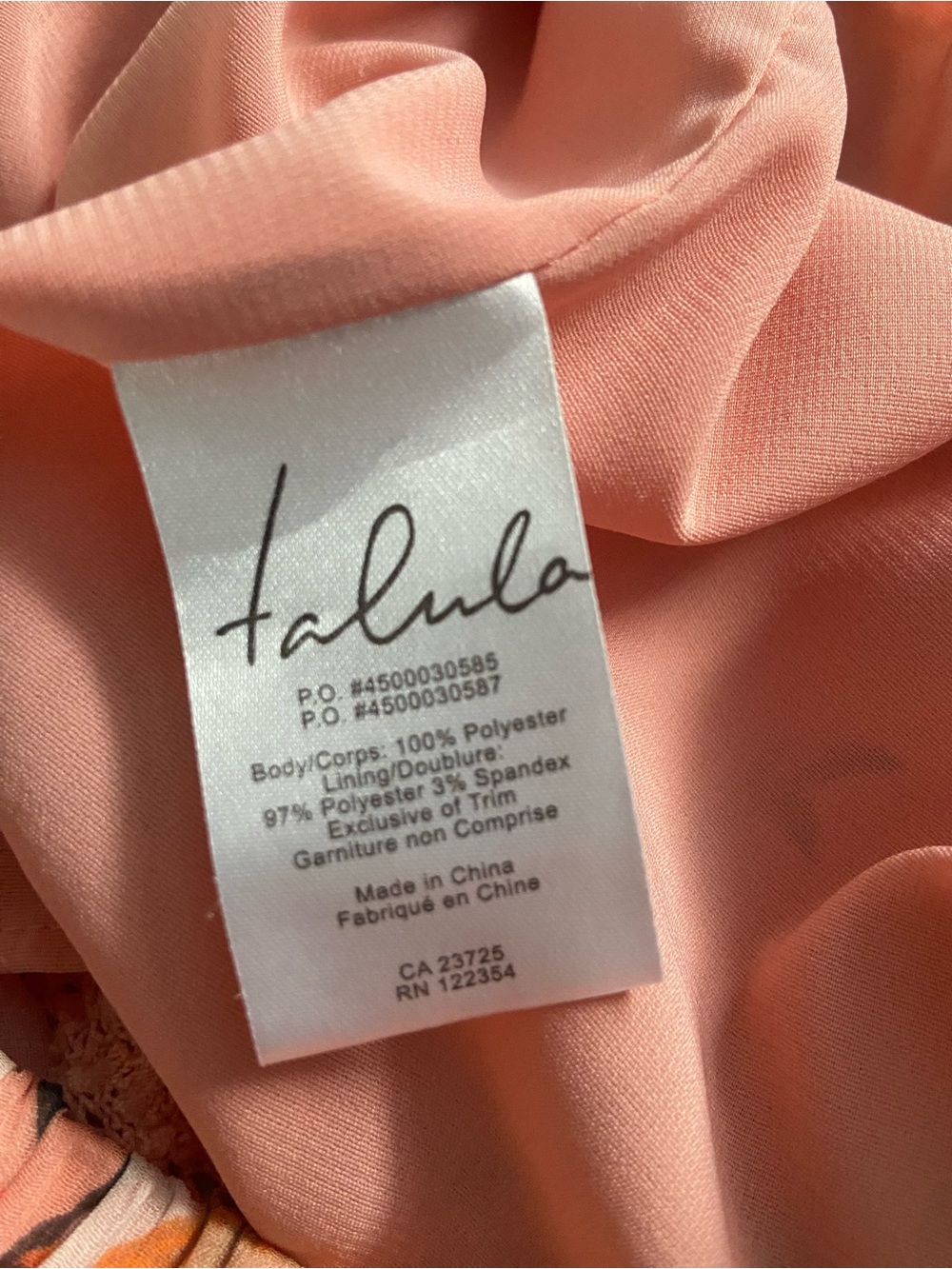 Aritzia Talula Pink and Orange Floral Flowy Shorts - Picture 7 of 11
